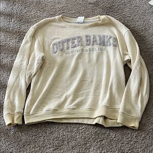 Outer Banks Cream Sweatshirt